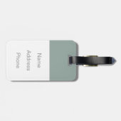 Étiquette À Bagage Imbécile d'avril, 1943 (Dos horizontal)