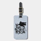 Étiquette À Bagage Imposer Votre Volonté (Hockey) (Devant Vertical)