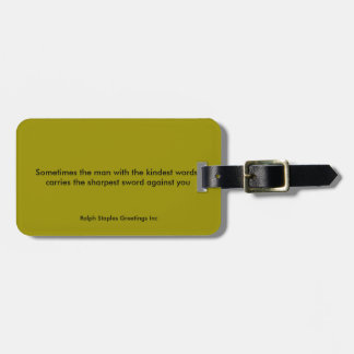 Étiquette À Bagage Imposteur