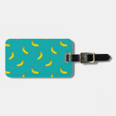 Étiquette À Bagage Impression banane (Devant horizontal)