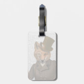 Étiquette À Bagage Impression Bounder Fox (Dos Vertical)