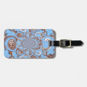 Étiquette À Bagage Impression d'art Kaleidoscope vintage