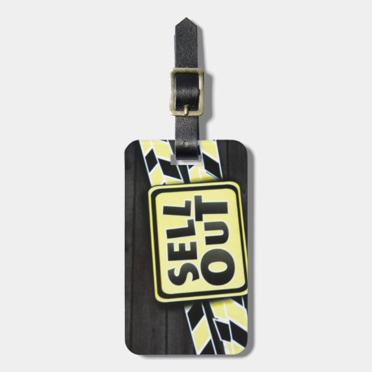 Étiquette À Bagage Impression d'art vendue (Devant Vertical)