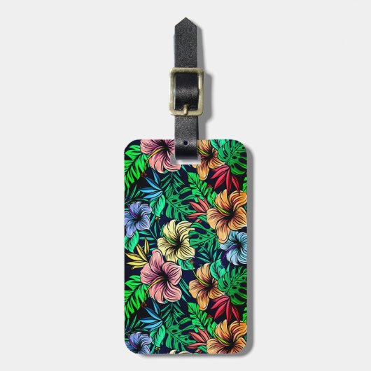 Étiquette À Bagage Impression hawaïenne (Devant Vertical)