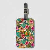 Étiquette À Bagage Impression hawaïenne (Devant Vertical)