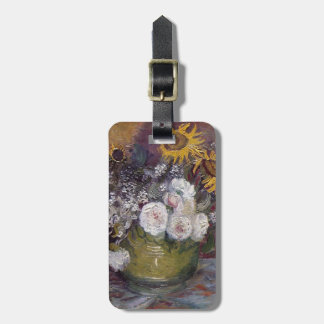Étiquette À Bagage Impressionniste Floral Still Life - Vincent van Go