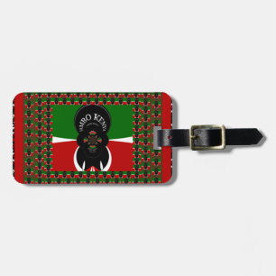 Étiquette À Bagage Imprimerie d'art Jambo Kenya