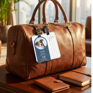 Étiquette À Bagage Incroyablement Professionnel : Réseaux Sociaux Pho