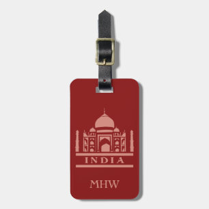 Étiquette À Bagage INDE étiquette de bagage personnalisée