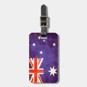 Étiquette À Bagage Indicateur australien Aussie (Devant Vertical)