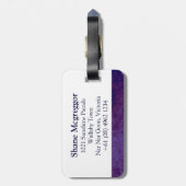 Étiquette À Bagage Indicateur australien Aussie (Dos Vertical)