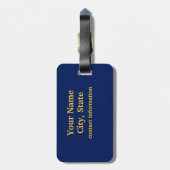 Étiquette À Bagage Indicateur d'état Arizona étiquette de bagage pers (Dos Vertical)