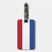 Étiquette À Bagage Indicateur Pays-Bas (Dos Vertical)