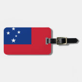 Étiquette À Bagage Indicateur Samoa (Devant horizontal)