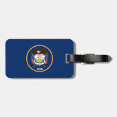 Étiquette À Bagage Indicateur Utah (Dos horizontal)