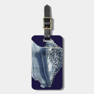 Étiquette À Bagage Indigo Shells I