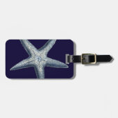 Étiquette À Bagage Indigo Shells IV (Devant horizontal)