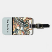 Étiquette À Bagage Industrie (Devant horizontal)