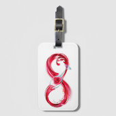 Étiquette À Bagage Infinity (Devant Vertical)