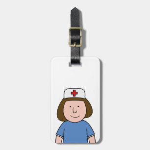 Étiquette À Bagage Infirmière