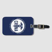 Étiquette À Bagage Infirmière anesthésiste certifiée CRNA personnalis (Devant Horizontal)