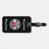 Étiquette À Bagage infirmière de la RN (Dos horizontal)