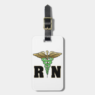 Étiquette À Bagage Infirmière de RN