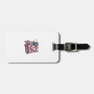 Étiquette À Bagage Infirmière Patriotique USA Cœur Chemise Stethoscop