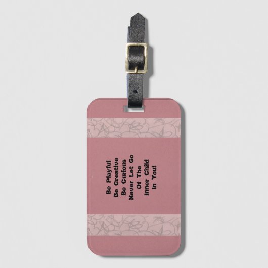Étiquette À Bagage Inner Child (Devant Vertical)