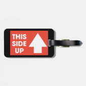 Étiquette À Bagage Inscription latérale (Dos horizontal)