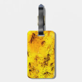 Étiquette À Bagage Insectes en ambre (Dos Vertical)