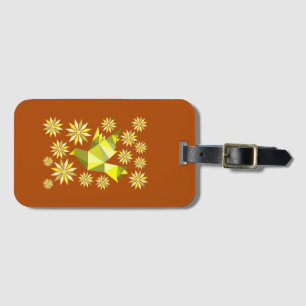 ÉTIQUETTE À BAGAGE INSÉPARABLE AVEC DON DE FLEURS JOUR SPÉCIAL, ANNIV