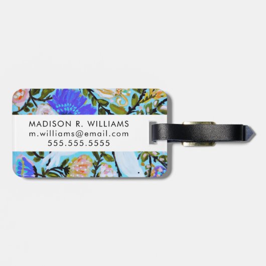 Étiquette À Bagage Inséparables doux II (Dos horizontal)