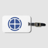 Étiquette À Bagage Insigne de la 35e division d'infanterie (Devant Horizontal)