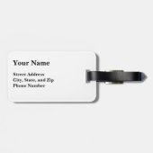 Étiquette À Bagage Intérieur Notre Dame (Dos horizontal)