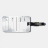 Étiquette À Bagage Invités de mariage Cadeaux souvenir (Dos horizontal)