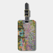 Étiquette À Bagage Iris dans le jardin de Monet (Devant Vertical)