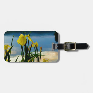 Étiquette À Bagage Iris jaune à Lake Shore