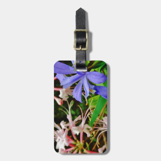 Étiquette À Bagage Iris Nain Crêché (Devant Vertical)