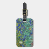 Étiquette À Bagage Iris par Vincent van Gogh 1889 (Devant Vertical)
