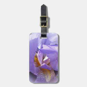 Étiquette À Bagage iris pourpre