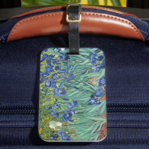 Étiquette À Bagage Irises   Balise de bagage Vincent Van Gogh