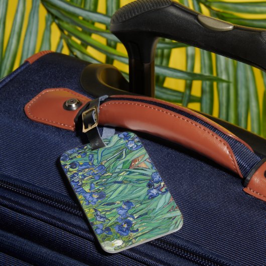 Étiquette À Bagage Irises par Van Gogh (Insitu Rectoal 1)