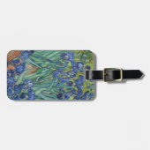 Étiquette À Bagage Irises par Vincent Van Gogh (Devant horizontal)