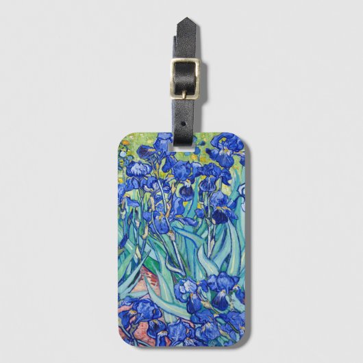 Étiquette À Bagage Irises Vincent van Gogh (Devant Vertical)