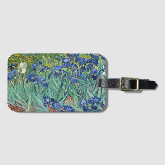 Étiquette À Bagage Irises | Vincent van Gogh (Devant Horizontal)
