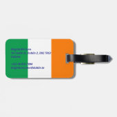 Étiquette À Bagage Irlande (Dos horizontal)