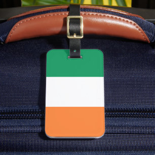 Étiquette À Bagage Irlande National Flag, standard irlandais, bannièr