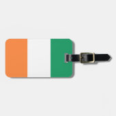 Étiquette À Bagage Irlande National Flag, standard irlandais, bannièr (Devant horizontal)