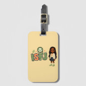 Étiquette À Bagage ISFJ — A Guardiã da Harmonia (Devant Vertical)